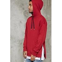 Zip-Hem Hoodie