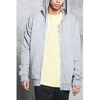 zip up drawstring hoodie