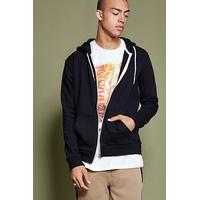 Zip-Up Drawstring Hoodie