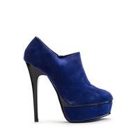 zip side platform ankle heels