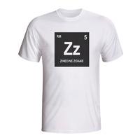 Zinedine Zidane Real Madrid Periodic Table T-shirt (white) - Kids