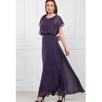 zibi london exclusive ironi collection butterfly sleeve maxi dress in  ...
