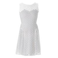 Zibi London Embroidered Lace Dress