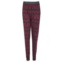 ZIG ZAG PRINTED JERSY PANT