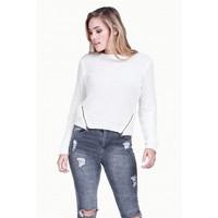 ZIP HEM JUMPER