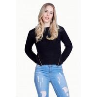 ZIP HEM JUMPER