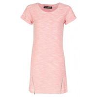 ZIP SIDE SWEAT DRESS