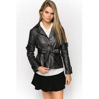 Zip Sleeve Glazed Jacket