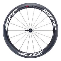 zipp 404 firecrest tubular 77 front 18 spokes with white decal black