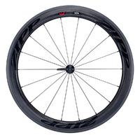 Zipp 404 Firecrest Tubular 77 Front 18 Spokes With Black Decal - Black