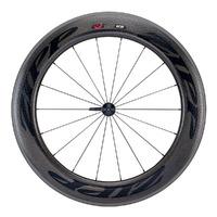 zipp 808 firecrest carbon clincher 77 front 18 spokes with black decal ...