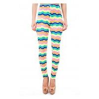 Zig Zag Neon Leggings