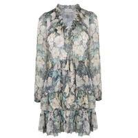 ZIMMERMANN Bowerbird Floral Frill Dress