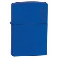 ZIPPO ROYAL BLUE MATTE WITH ZIPPO LOGO LIGHTER