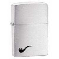 ZIPPO PIPE LIGHTER BRUSHED CHROME LIGHTER