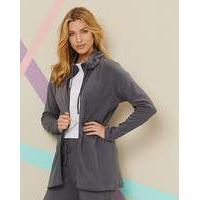 zip front jacket