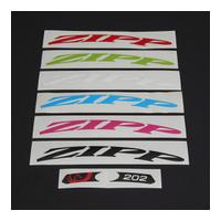 Zipp 202 Colour Wheel Decal Set - Matte Pink