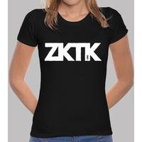 zktk white letters woman