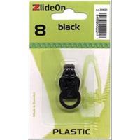 zlideon zipper pull replacements plastic 8 black 243261