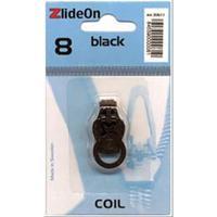 ZlideOn Zipper Pull Replacements Coil 8-Black 243260