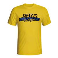 zlatan ibrahimovic comic book t shirt yellow