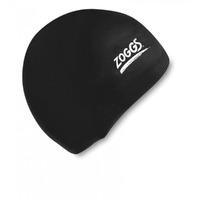 zoggs silicone swim cap red