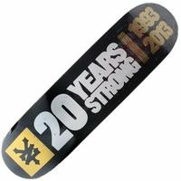 Zoo York 20 Years Strong Black 8inch Skateboard Deck