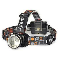 Zoomable 5000LM XM-L T6 LED 3-Modes AA Headlamp Headlight Head Light Torch lamp Full set Of Battery Charger