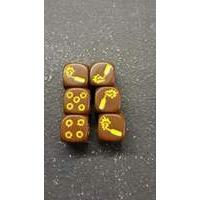 Zombicide Brown Dice