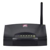 Zoom Wireless AP+4 DSL/cable Access Point - Black