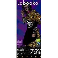 Zotter, Labooko Madagascar, 75% dark chocolate bar