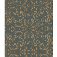 Zoffany Wallpapers Gossamer Charcoal/Gold, ZPEW06001