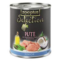 zooplus Selection Junior Turkey - Saver Pack: 24 x 400g