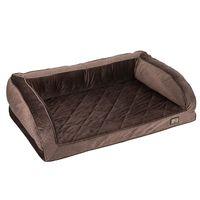 zoolove Wellness Snuggle Sofa - Brown - 100 x 65 x 30 cm (L x W x H)