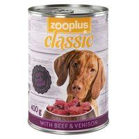 zooplus Classic with Game & Beef - 6 x 800g