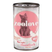 zoolove Wet Cat Food - Tuna - 6 x 140g