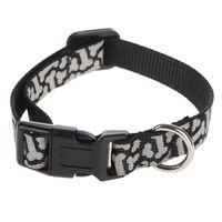 zoolove nylon dog collar bones size m