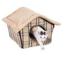 zoolove Sweet Home Cat Den - 40 x 40 x 35 cm (L x W x H)