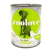 zoolove wet dog food mixed pack 6 x 800g
