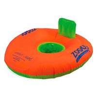 zoggs swim trainer seat orangegreen 12 18 months
