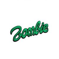 Zombie Barbie Patch Green - Size: One Size