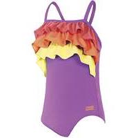 Zoggs Playtime Ruffle Tieback Swimsuit