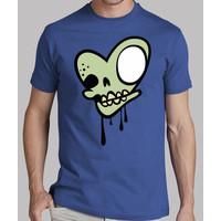 zombie skull heart