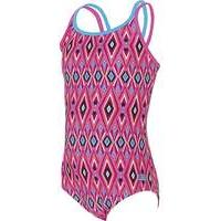 zoggs crazy retro double x back swimsuit