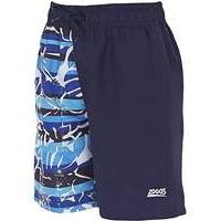 zoggs broken tide 2 tone short