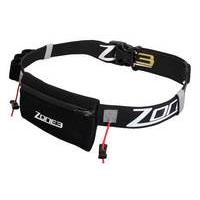 zone3 race belt with neoprene pouch black
