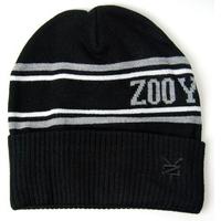 Zoo York Striped Burglar Beanie - Black