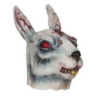 Zombie Rabbit Overhead Halloween Mask