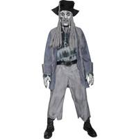 Zombie Ghost Pirate Costume Man Hallowen Fancy Dress