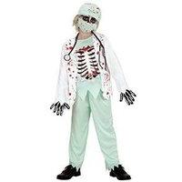 zombie doctor 158cm jacket shirt pants hat mask stethoscope